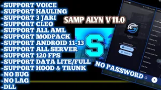 [SHARE] CLIENT SAMP ALYN V 11.0 + CARA PEMASANGANNYA ANDROID 11-13 GTA SAMP ROLEPLAY