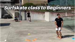 Surfskate class to beginners