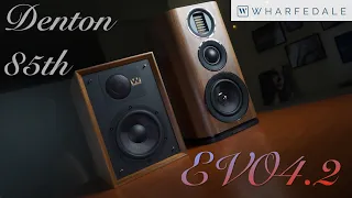 【#產品介紹】經典喇叭 復刻 好聲音  Wharfedale Denton 85th  /  Wharfedale EVO4.2 書架喇叭 ［中文字幕］