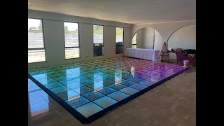 LED dance floor assembly Instruction