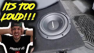 FINISHED THE SOUND SYSTEM ON THE F150!!!