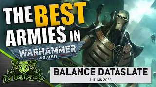 The BEST Dataslate Army Lists? | Best Armies in 40k September 10 2023 Edition