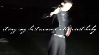 glaive - it say my last name on the crest baby (lyric video)