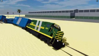 Roblox generation train running derailed WTF