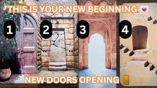 CHOOSE A DOOR 🚪 YOUR NEW BEGINNING ✨️ NEW DOORS ARE OPENING 🐞