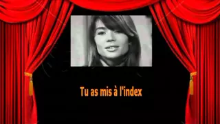 Karaoké Françoise Hardy -  Comment te dire adieu