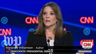 How Marianne Williamson talks about reparations beyond the debate stage