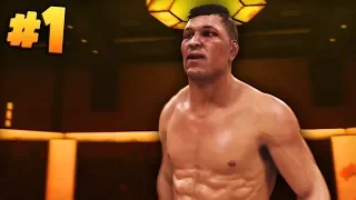 UFC 3 CAREER MODE - EP 1: OUR FIRST FIGHT! (UFC 3 1080P PS4 Walkthrough Gameplay Part 1)