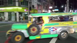 Jeepneys in Manila streets, Philippines