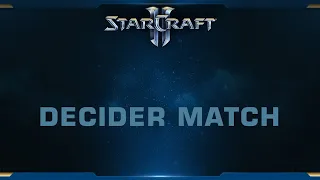 [SC2] Bunny (T) vs. Serral (Z) | Матч 5 — Decider | Stay At HomeStory Cup #4