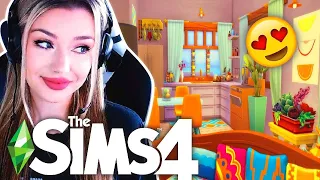 Using STUFF PACKS ONLY to Build A House & I Actually LOVE IT???? 😍 SIMS 4 BUILD CHALLENGE