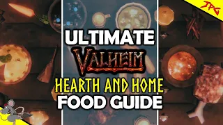 BEST FOOD IN VALHEIM - All Hearth And Home Recipies/Cauldron Upgrades Explained