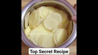 Itna Easy ki Koi bhi Bana Sakta hai, Top Secret Recipe Instant and Anyone can Make  #PotatoChips