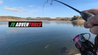 Lake Amador fishing for trout