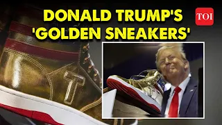 Trump Launches Shoes Brand After $355 Million Fraud Fine | Auctions Autographed Sneakers at $9,000