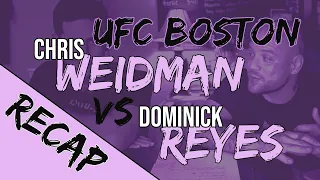 UFC On ESPN: Reyes vs Weidman - Results & Recap with Brandon and Lindsey