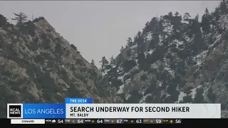 Search underway for another hiker missing on Mount Baldy