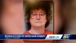 74 Year Old Lady Confessed to Armed Robbery