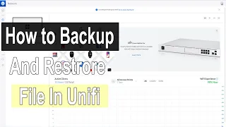 How to Backup and Restore file in Unifi? | Unifi Tip