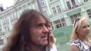 IRON MAIDEN & fans - day before Moscow show 25.06.2016