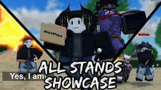 All Stands Showcase II Roblox World of Stands