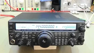 #202 Yaesu FT-847 how easy can a nice radio be wracked up?