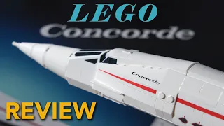 The BEST LEGO set for Avgeeks?! | LEGO Icons Concorde Review