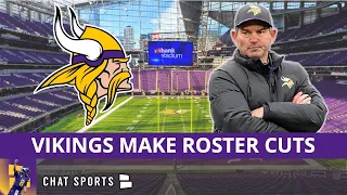 Minnesota Vikings Cut 5 Players To Get Down To 85-Man Roster Limit | Vikings News