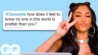 Saweetie Replies to Fans on the Internet | Actually Me | GQ