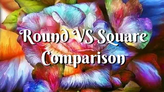 Round vs Square - The Final Comparison - POST REVIEW - Ioada Diamond Painting