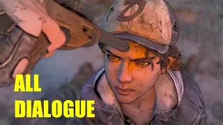 Clementine's Group Fights Off Lilly and Raiders/All Dialogue /The Walking Dead: The Final Season