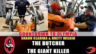 The Giant Killer X The Butcher: Shaun Clarida Chest Training with Brett Wilkin