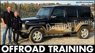 Mercedes G-Class Offroad Training | 2019 Mercedes Driving Event G 500 4x4 AWD Review English