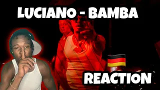 AMERICAN REACTS TO GERMAN DRILL RAP! LUCIANO ft. BIA & AITCH - BAMBA