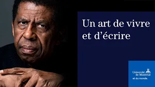 Conférence de Dany Laferrière à l’Université de Montréal