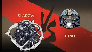 Shadow Fight 2 - Heavy Kusarigama vs Titan - FINAL BOSS - ECLIPSE MODE