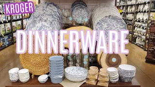 DINNERWARE SALE AT KROGER MARTHA STEWART * MASON CRAFT AND MORE SHOP WITH ME 2021