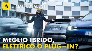 Meglio IBRIDO, ELETTRICO o PLUG-IN? Kia SPORTAGE vs EV6 vs NIRO | PROVA STRUMENTALE