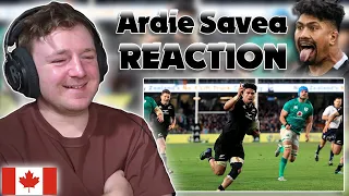 HOCKEY FAN REACTS: Ardie Savea Being Very Good At Rugby // All Blacks #8