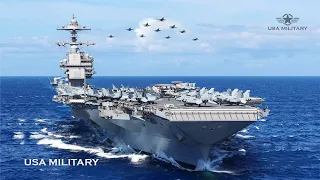 Tension Today! US and UK Deploy Aircraft Carriers and F-18 to the Arabian Sea