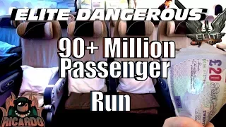 Elite Dangerous The Smeaton Run - 90 Million + per hour Passenger missions