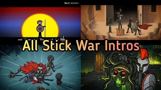 All Stick War Intros Comparison (Stick War, Stick War:Legacy, Stick War 2, Stick War 3)