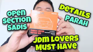 UNBOXING TLVN NSX TYPE S | JDM LOVERS MUST HAVE | TOMICA LIMITED VINTAGE NEO