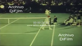 Tennis - John McEnroe vs Vitas Gerulaitis - US Open 1979 FOOTAGE ARCHIVE