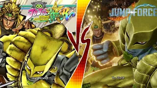 JoJo's Bizarre Adventure All-Star Battle R VS JUMP FORCE-All Skills & Ultimate Attack Comparison