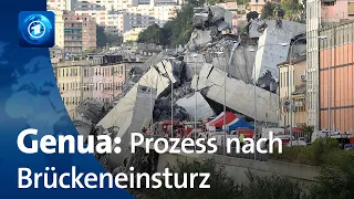 Genua: Prozess um Brückeneinsturz mit 43 Toten beginnt