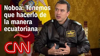 Entrevista completa con Daniel Noboa: Nosotros tenemos que hacerlo de la manera ecuatoriana