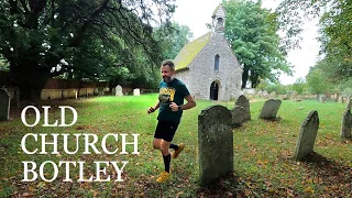 The Running Undertaker.  Old Church, Botley.