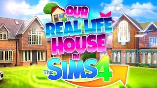 🏡OUR NEW REAL LIFE HOUSE...🏡 In The Sims 4!