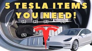 5 TESLA Items You NEED To Have! MUST Watch Before Its Too Late!